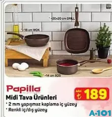 PAPİLLA MİDİ TAVA ÜRÜNLERİ PAPİLLA MİDİ TAVA ÜRÜNLERİ